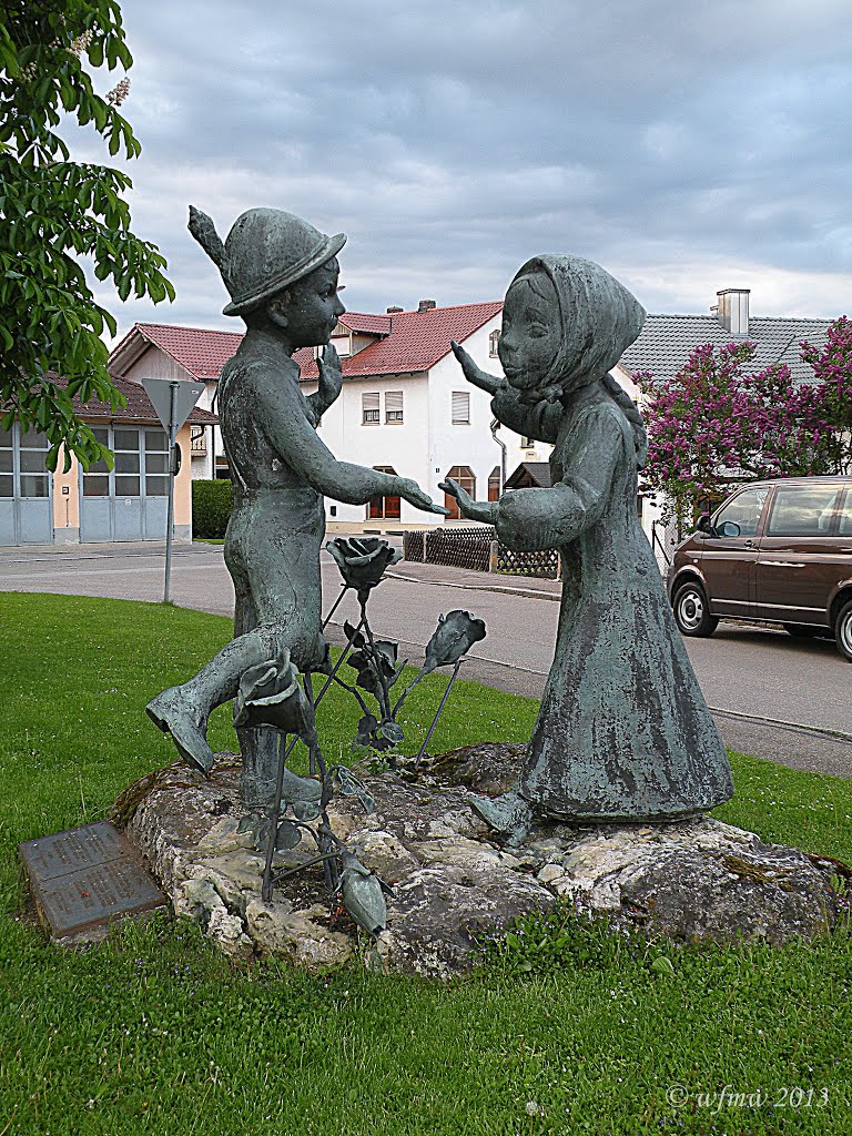 Denkendorf (Oberbayern), statue by © wfmw