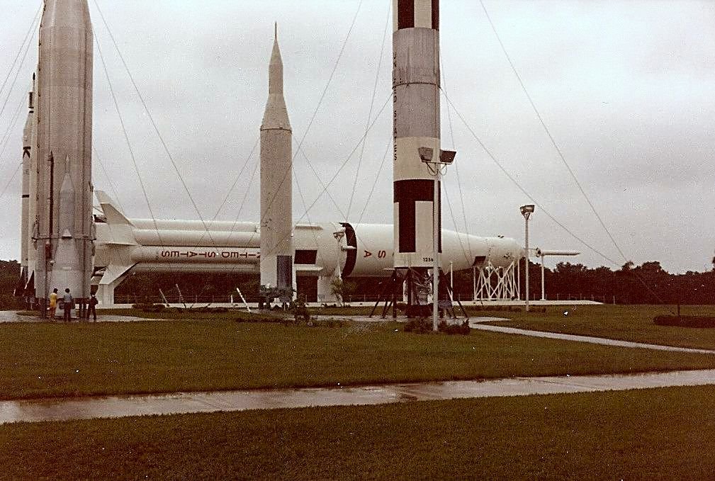 Rocket Garden, Kennedy Space Centre, Aug 1981 by Thomas58