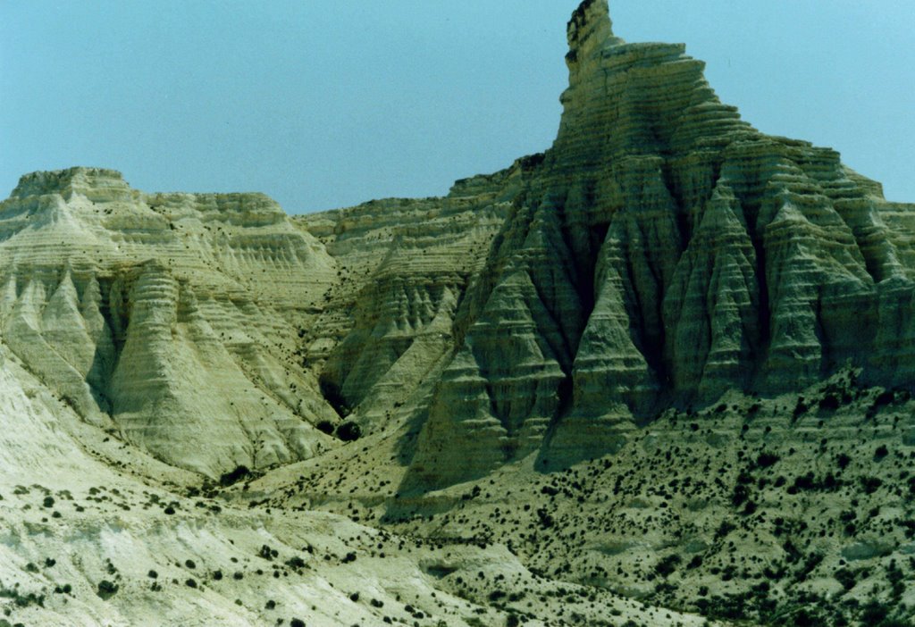 Kazakhstan (Қазақстан, Qazaqstan,قازاقستان), Fehér hegyek, 1990, SzG3 (scan) by Gábor Szalay