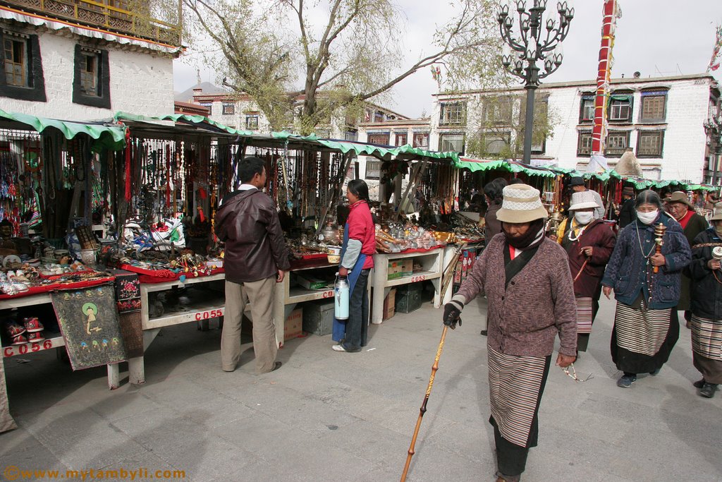 Jokhang Square by Sasha Simonov