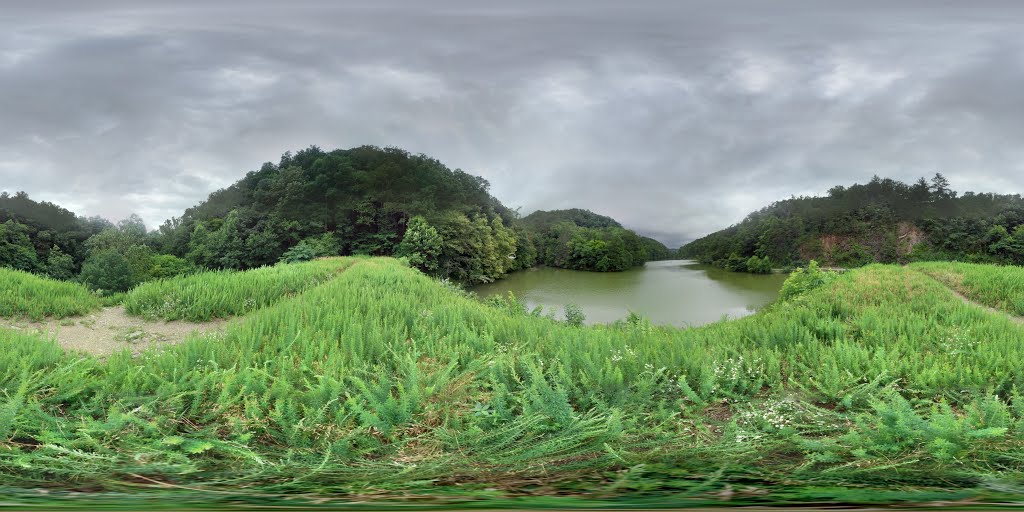 Photosphere of Steele Creek Park Lake by duckytn