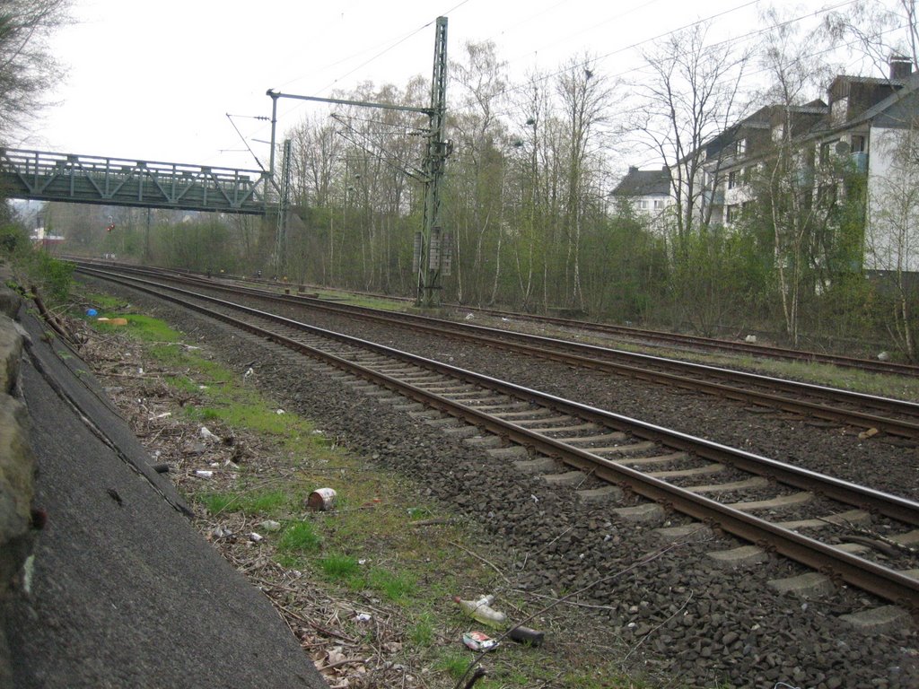 Brücke über den Bahnhof Dahlhausen by michaelXXLF