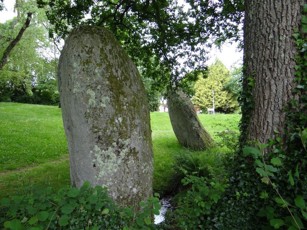 Plomelin - Menhirs de Tingoff ou de Pont-Menhir - 2013 by Breizh...up!