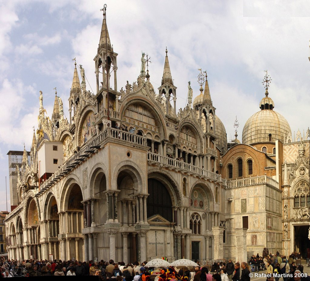 Venezia, San Marco Basilica, panorama 01 (Mar.2008) by Rafael Martins