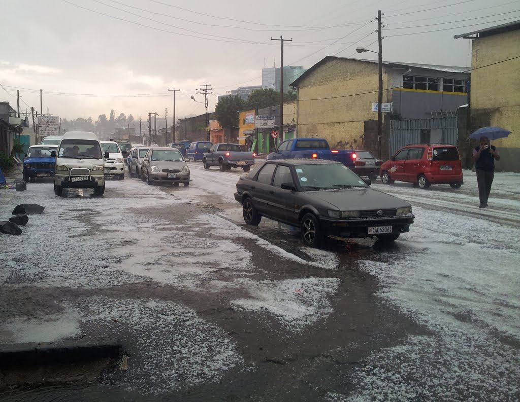 Hail in Piazza - Addis Ababa by Pau1