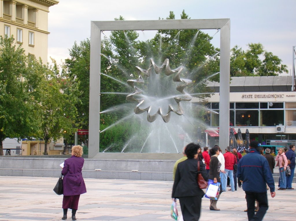 Water monument by ismail behchetov