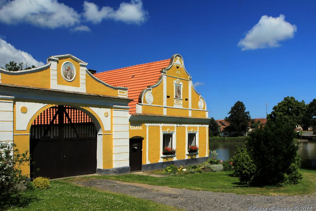 Rustic Baroque in the Czech Republic. Village Vlhavy in the South Bohemia by Roman Zázvorka