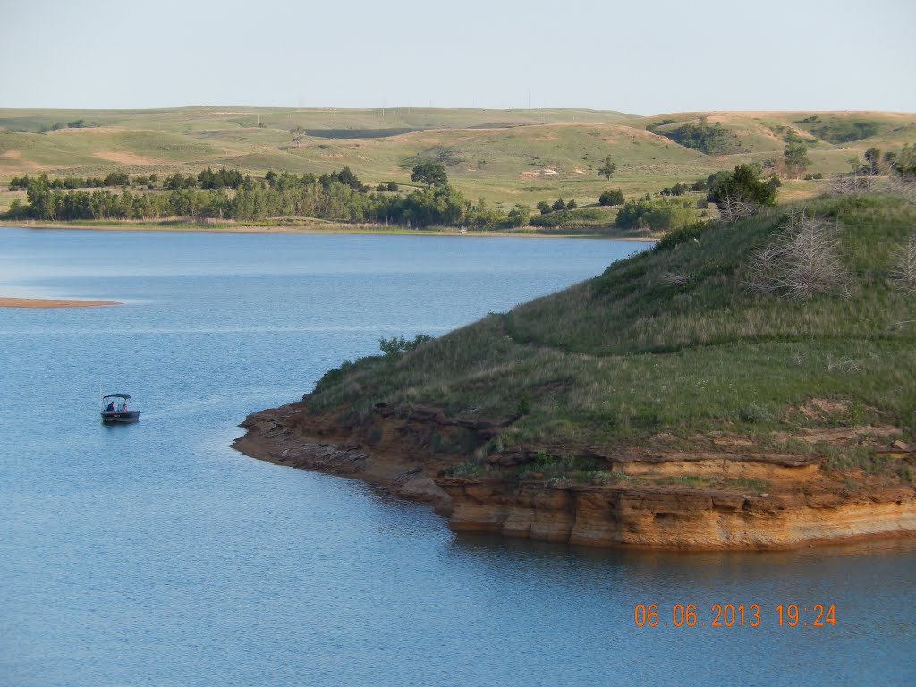 Wilson Lake, Kansas by Post Rock Scenic Byway