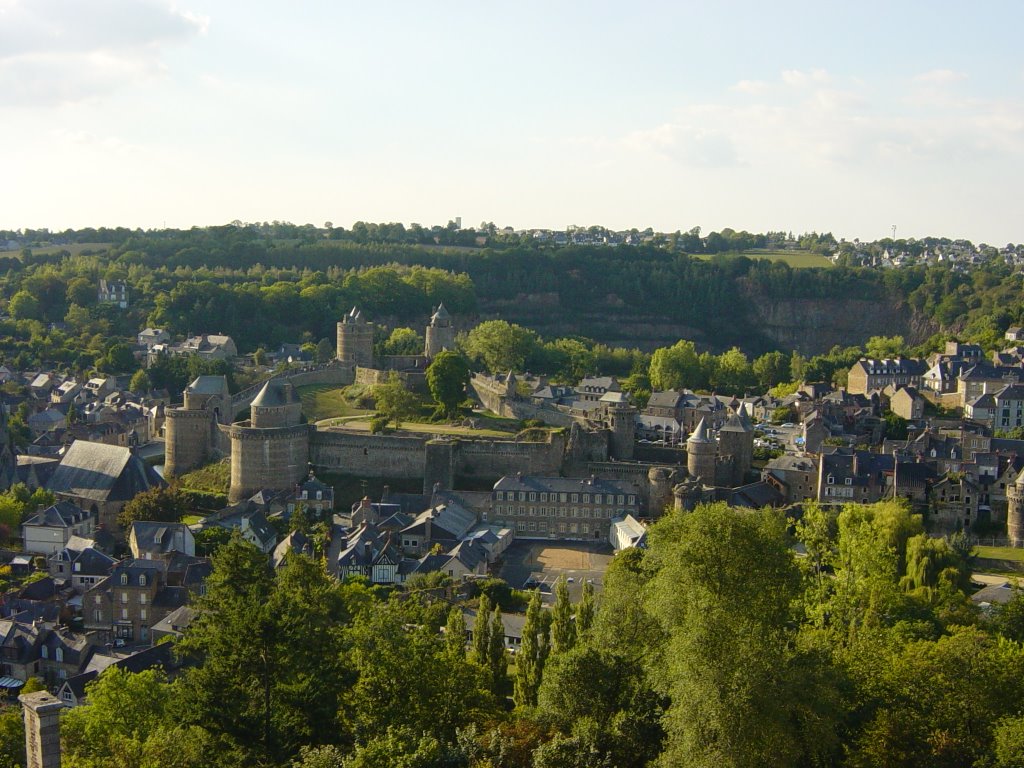 Chateau vue du beffroi by dede1450