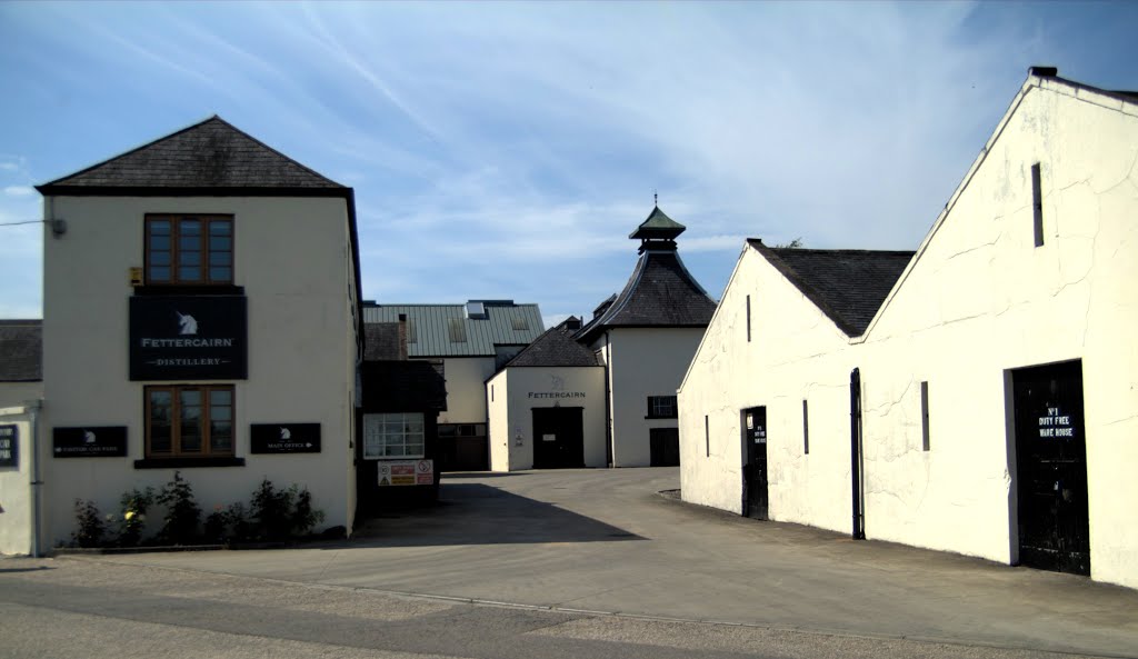 Fettercairn distillery. by digitography