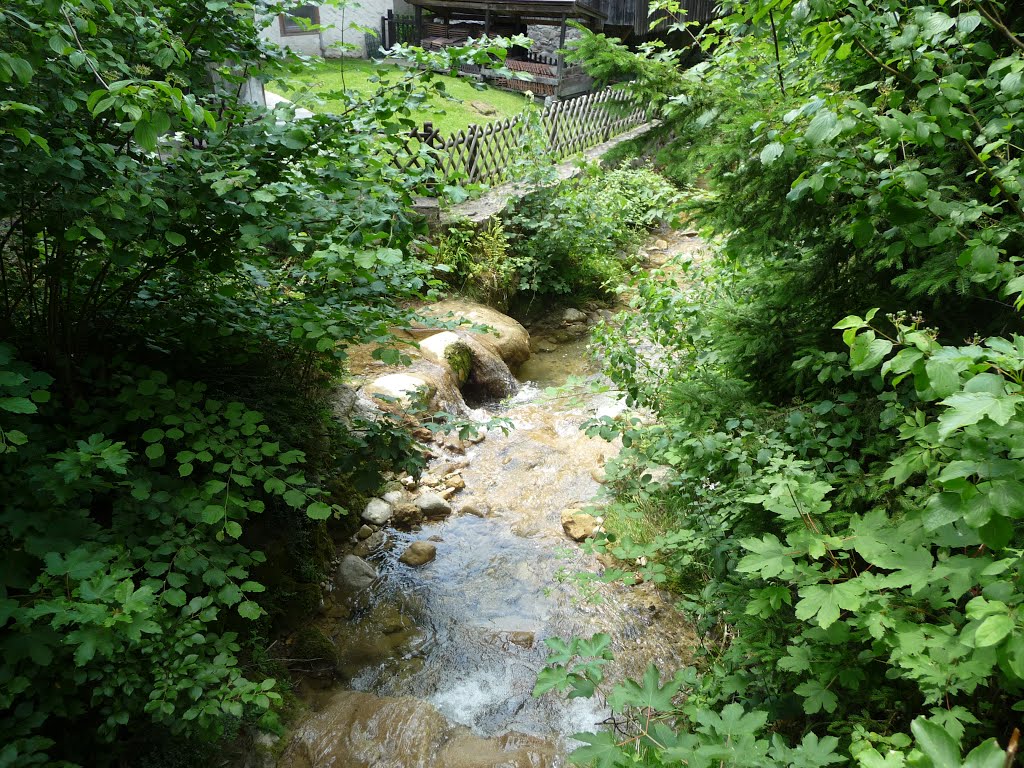 Der Zusammenfluss zweier Bäche by bienenritter