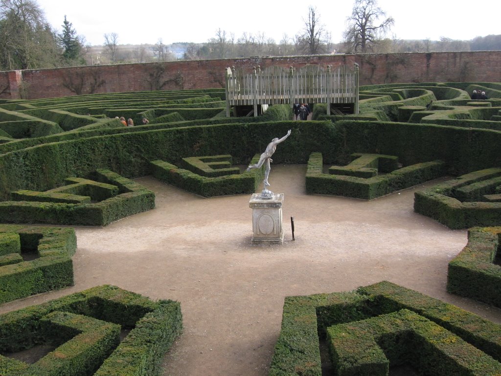 Blenheim palace labyrinthe by Fufule25