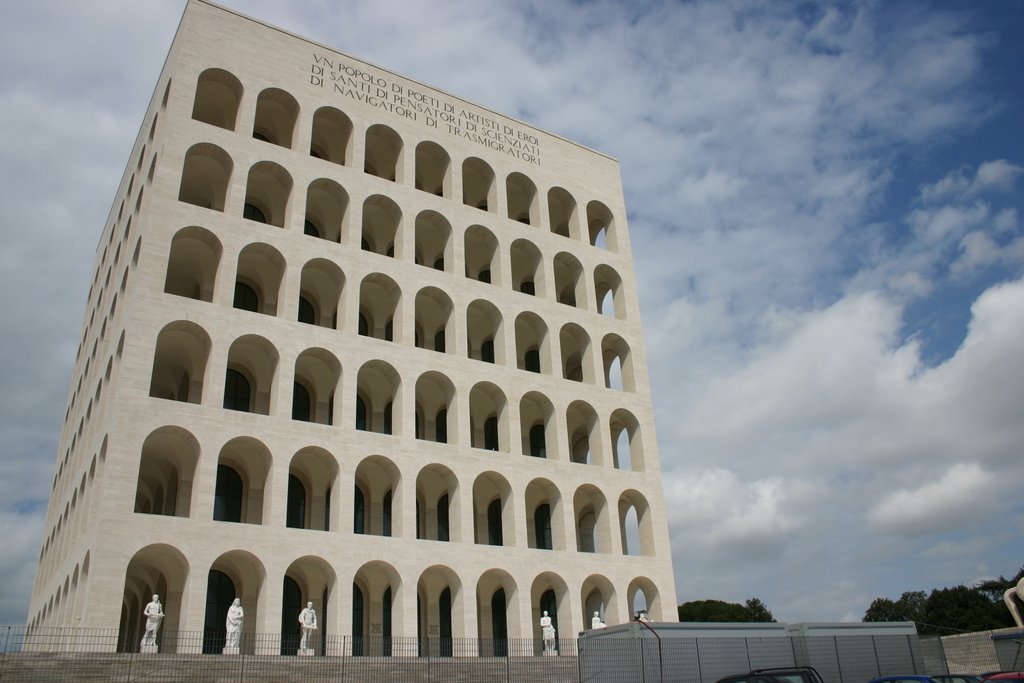 Rome, Palazzo della Civilta' Italiana by soulbandido