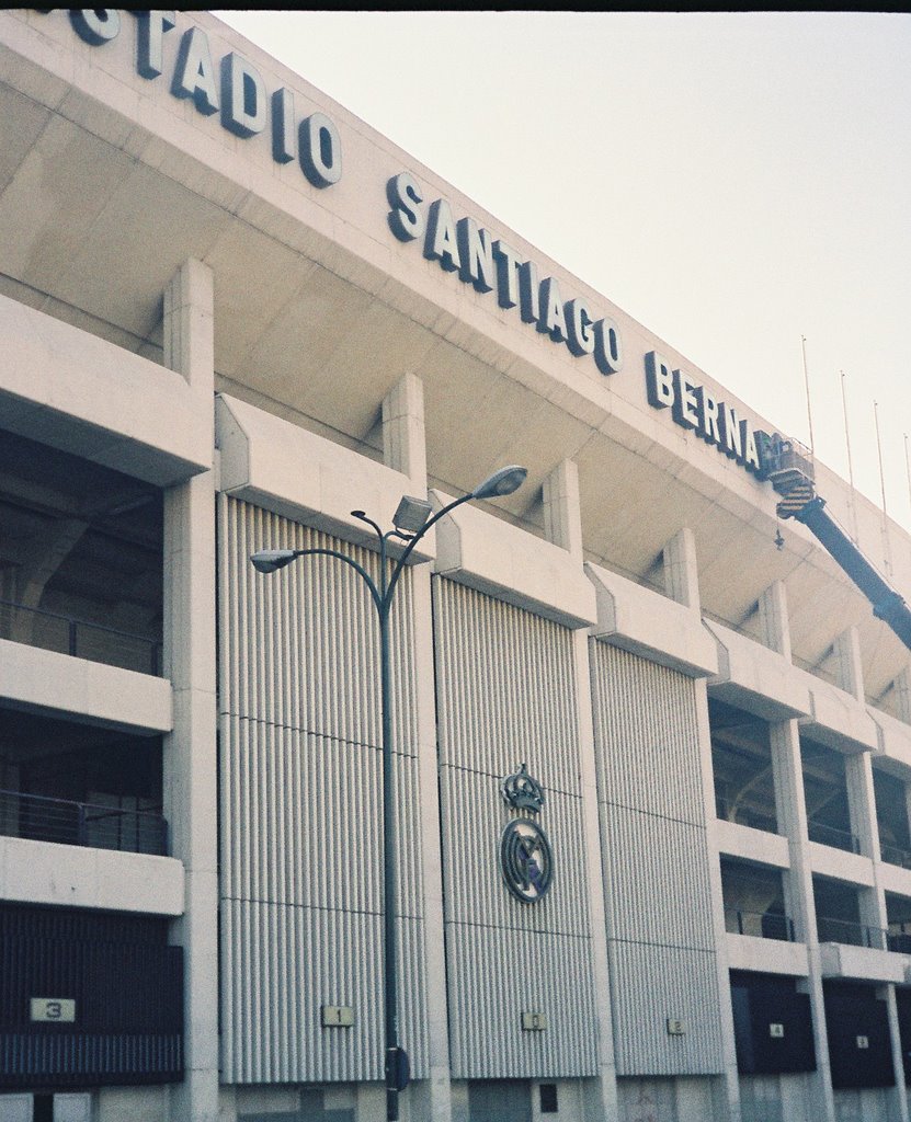 Estadio - Santiago Bernabeu - Stadium - July 1989 by Antonietta *