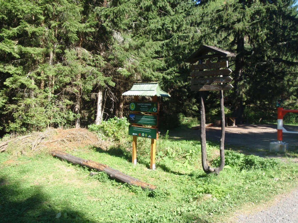 Náučný chodník Žiarska dolina, tabuľa by HomerJ.