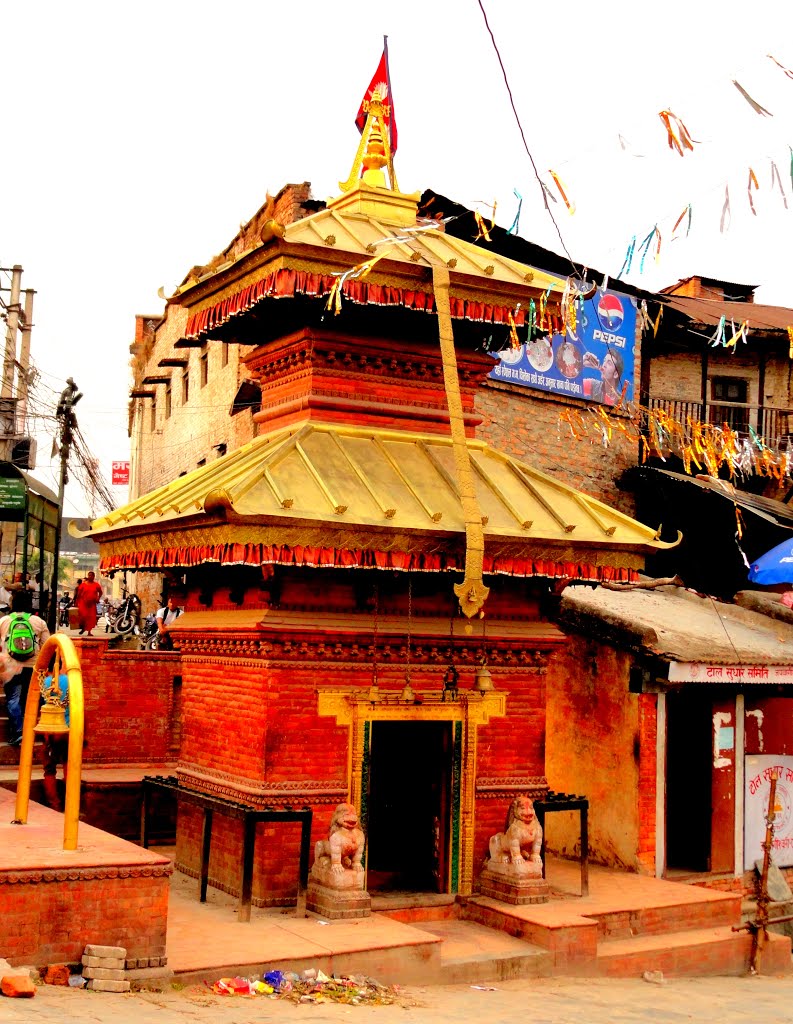 Hanuman Temple, Gaushala, Kathmandu, Nepal by Dr.V.S.Chouhan