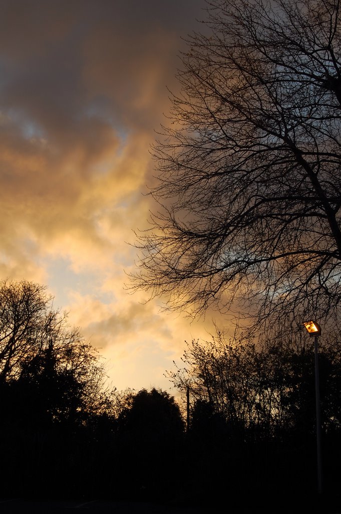 Another southmead hospital carpark sunrise by funkybunch