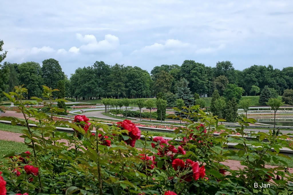 Poznań, Park Cytadela - rosarium by BernardJ47