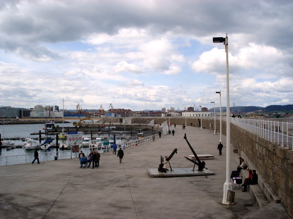 Paseo del puerto deportivo-Gijón by jenper