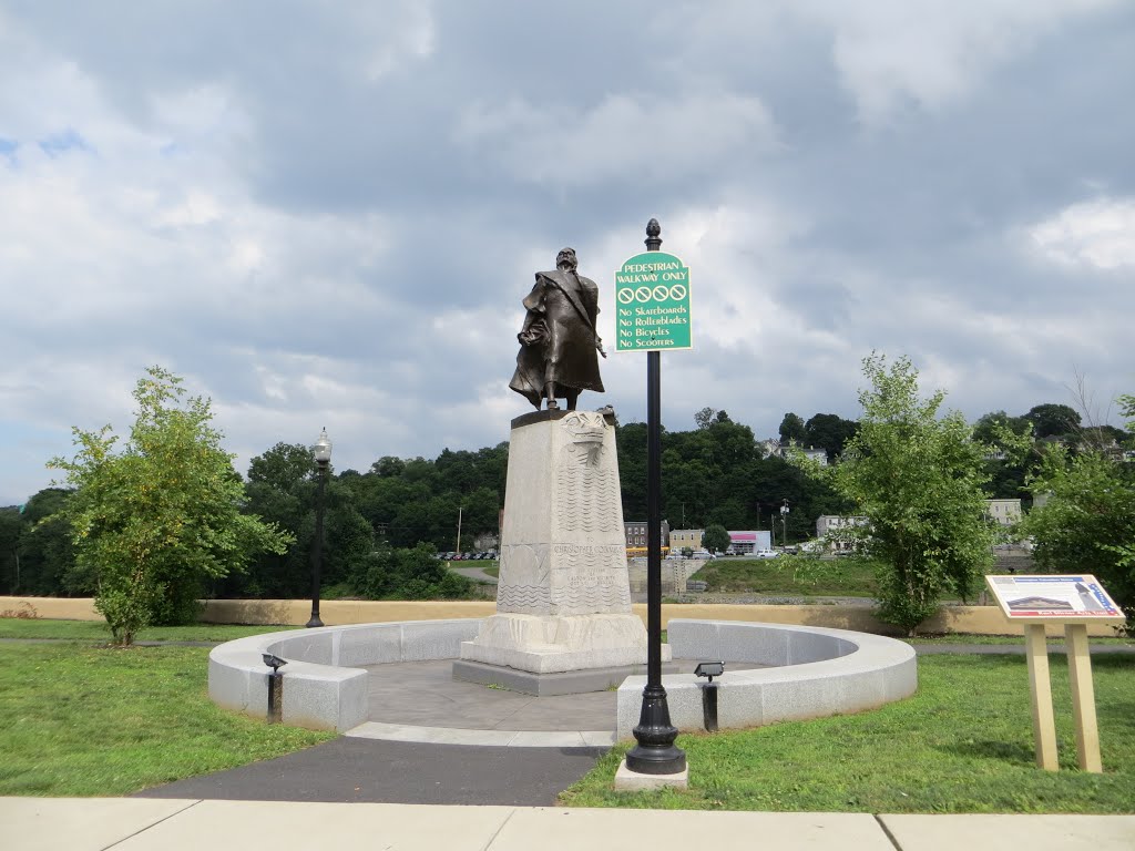 Christopher Columbus Statue by Adam Elmquist