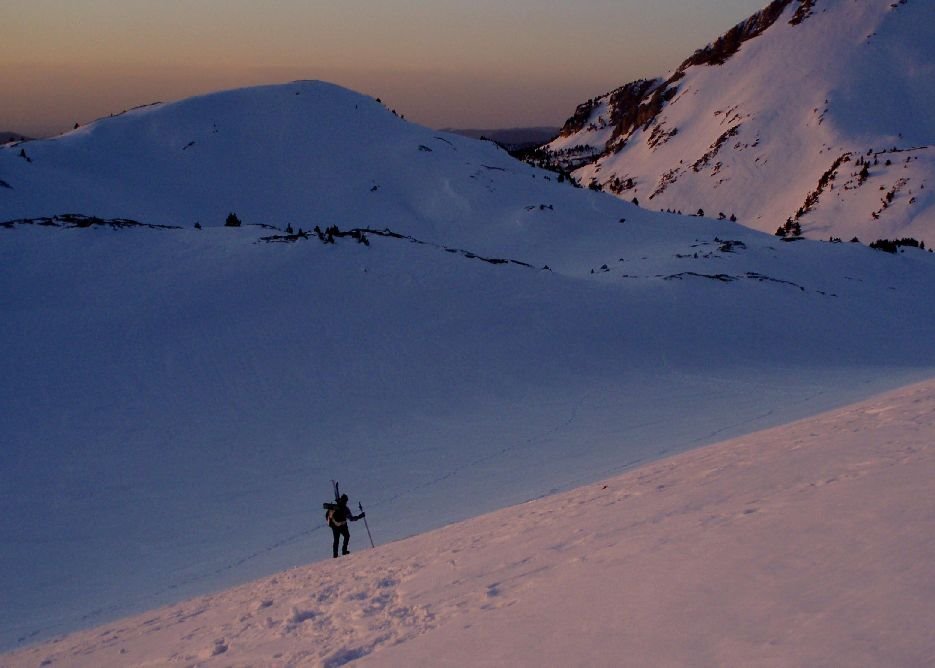 Cabane de l'Aiguillette et le Pas des Chattons - 29-03-08 by Patrick Perrier