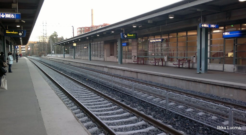 Railway in North Haga by Ilkka Luoma