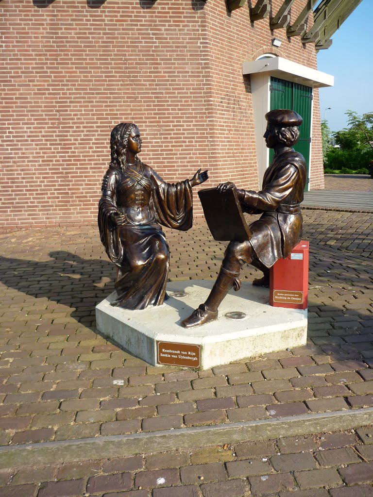 Wat kitcherig beeld van Rembrandt en Saskia by Mart61