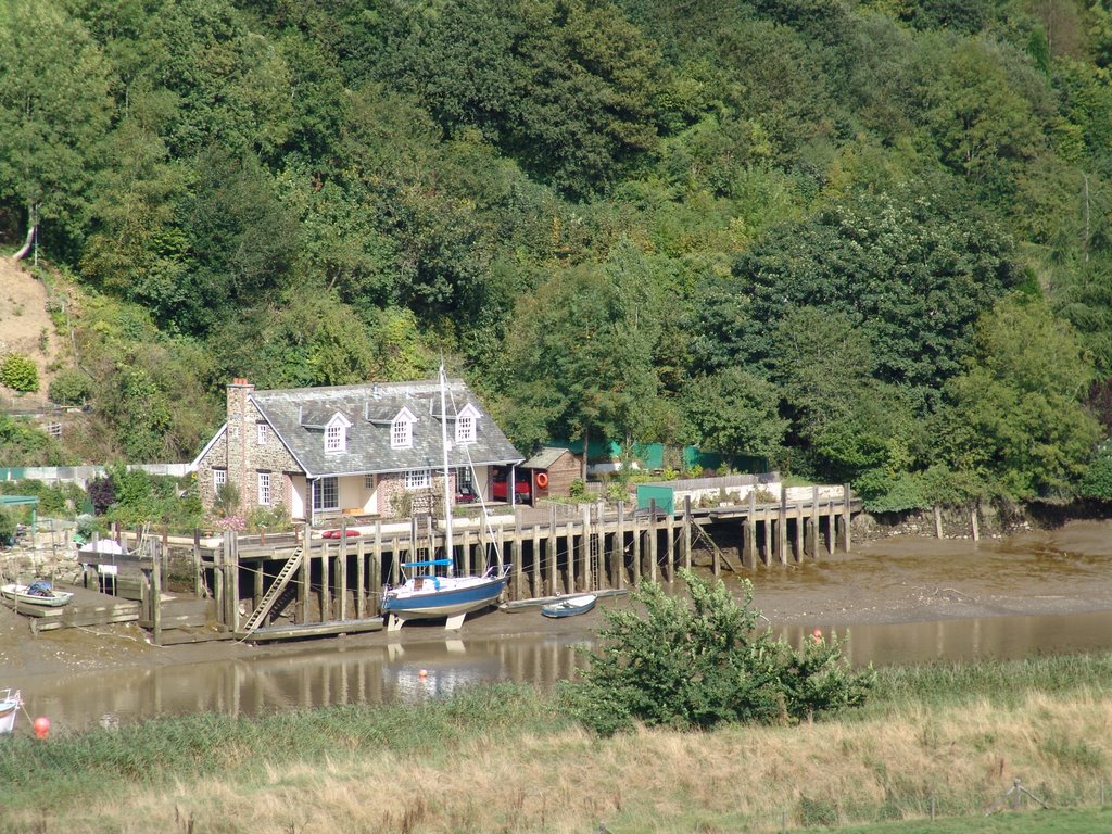 Calstock Tamer Wharf by E.W.F.Postel