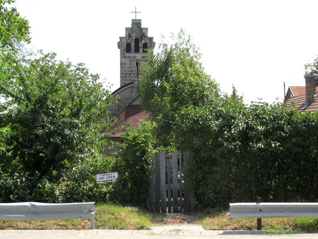 201307141504 Rákosligeti templom, a Gózon Gyula utca-XXI. utca sarok felől by Harmadik