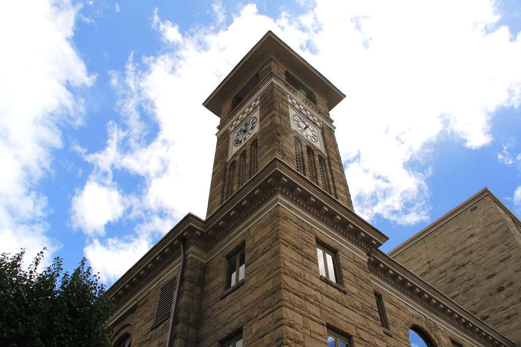 Buchanan County Courthouse Detail, Grundy VA by John MacKinnon