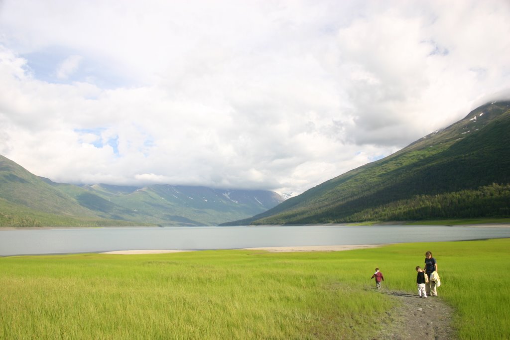 Iklutna Lake by cj Bent