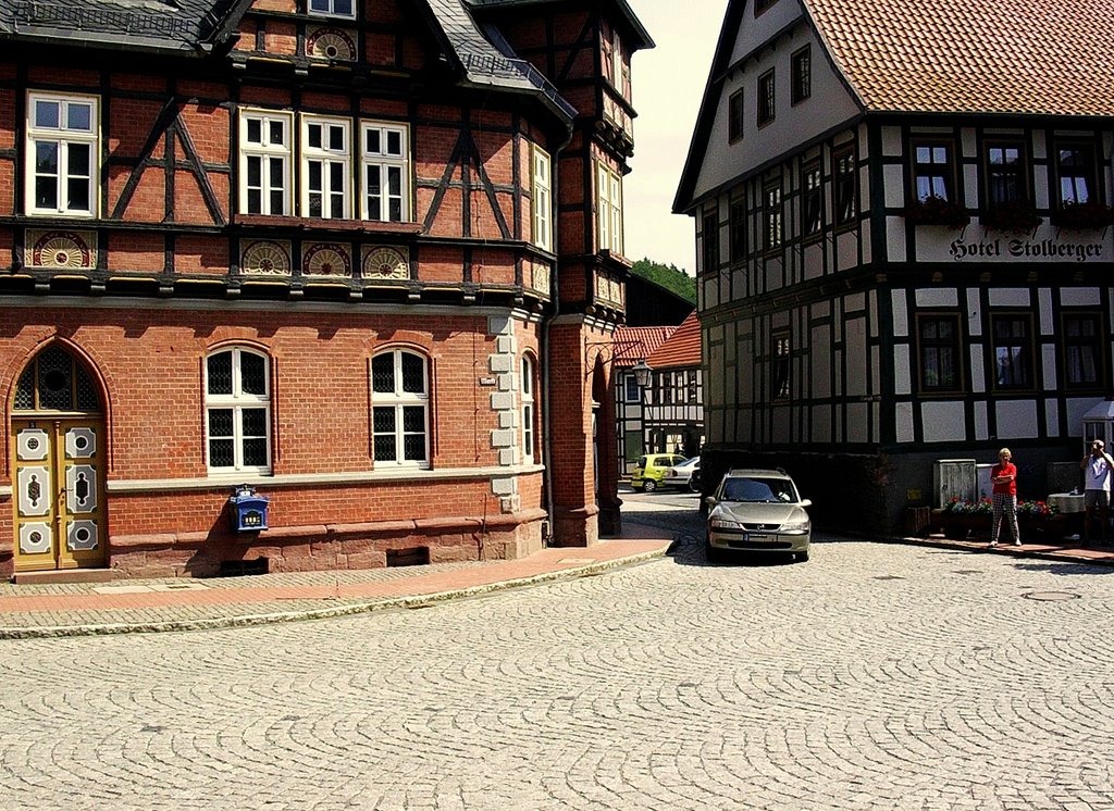 Stolberg/Harz Marktplatz by Fynn Klee