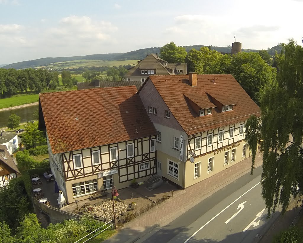 Luftaufnahme Hotel zur Burg by Rotor Vision