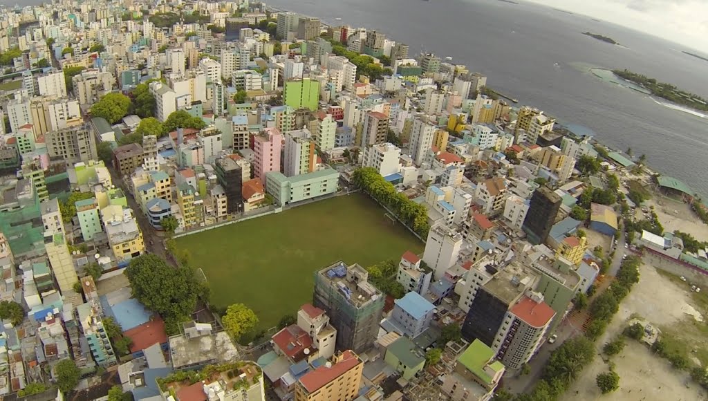 Male' Aerial view by theMujey