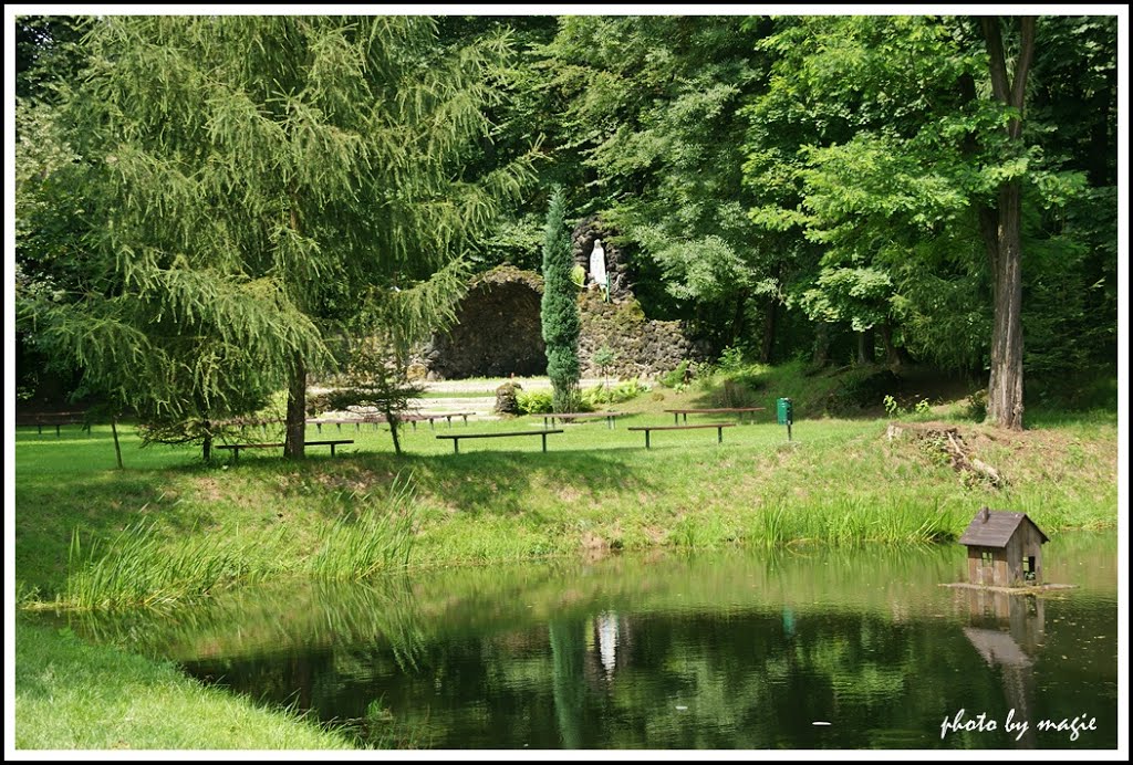 RACHOWICE. Grota Matki Bożej/Grotto of Our Lady by Krystyna Koch-magie*