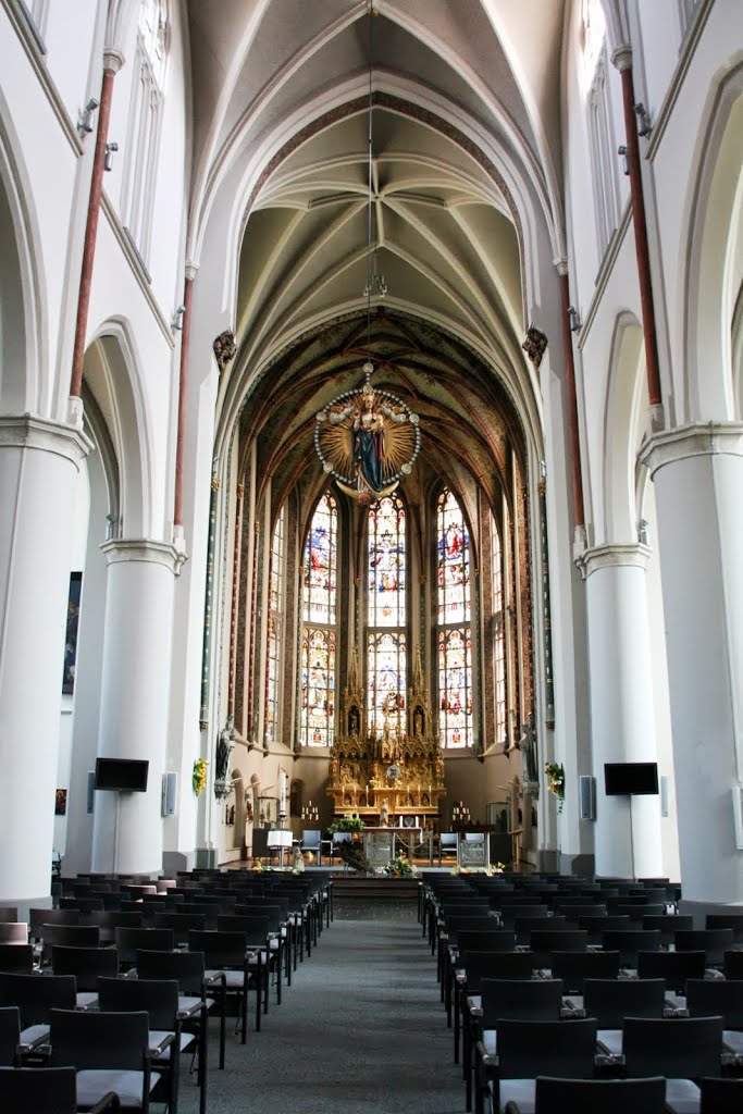 Deurne - Markt 9 : St. Willibrorduskerk - Interieur by Scholte