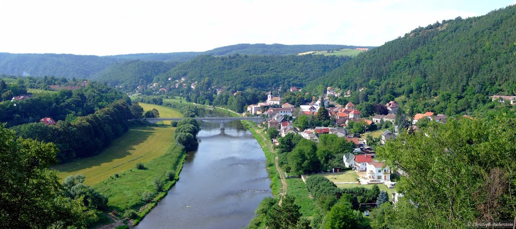 Zbečno - Masaryková vyhlídka (Masaryk-Aussicht) by ChristophBieberstein