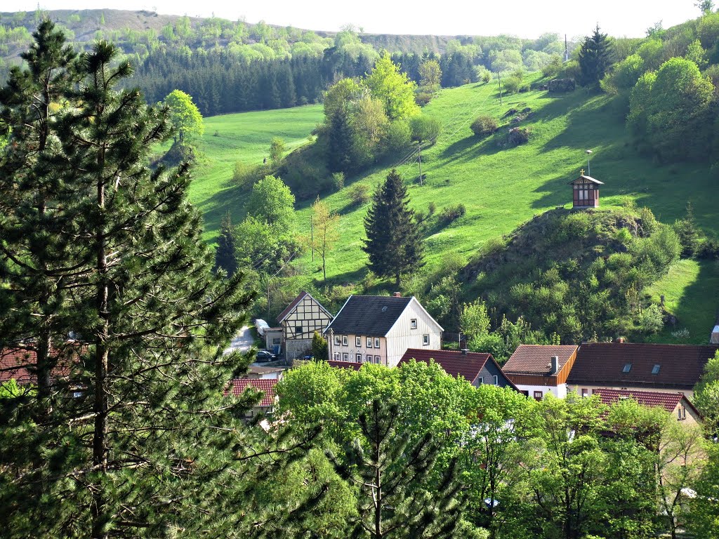 Rübeland as seen from baumann's cave exit. Harz NationalPark 2013. by Plinio Das N. Favaro