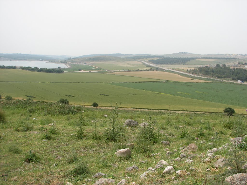 Tel Hanaton, an observation 4, Israel by Kobi Zilberstein