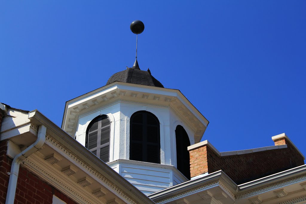 Scott County Courthouse Detail, Gate City VA by John MacKinnon