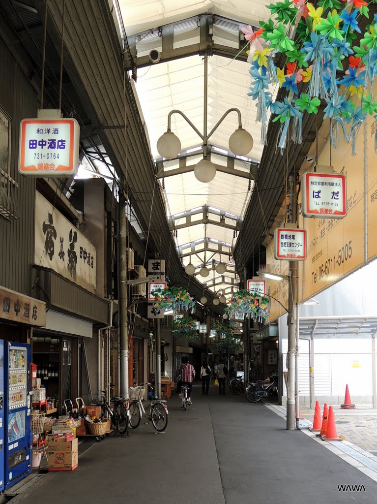 鶴橋本通商店街 by mandegan