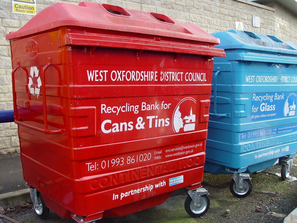 Spendlove Recycling Bins by Christine Elliott