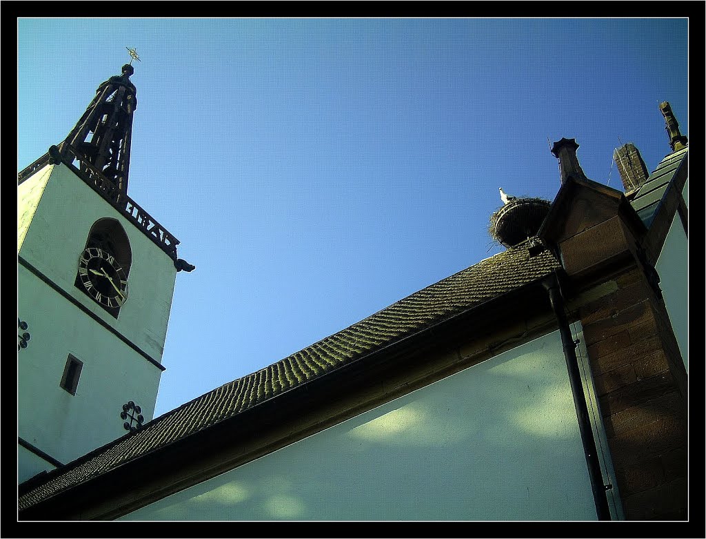 July Prisma Bauernkriege Drunken Sailor St. Georgskirche - Master habitat Rhine Valley Photography 2013 Hier steht die lutheranische Orthodoxie unbesiegt seit 1524 by jettcom