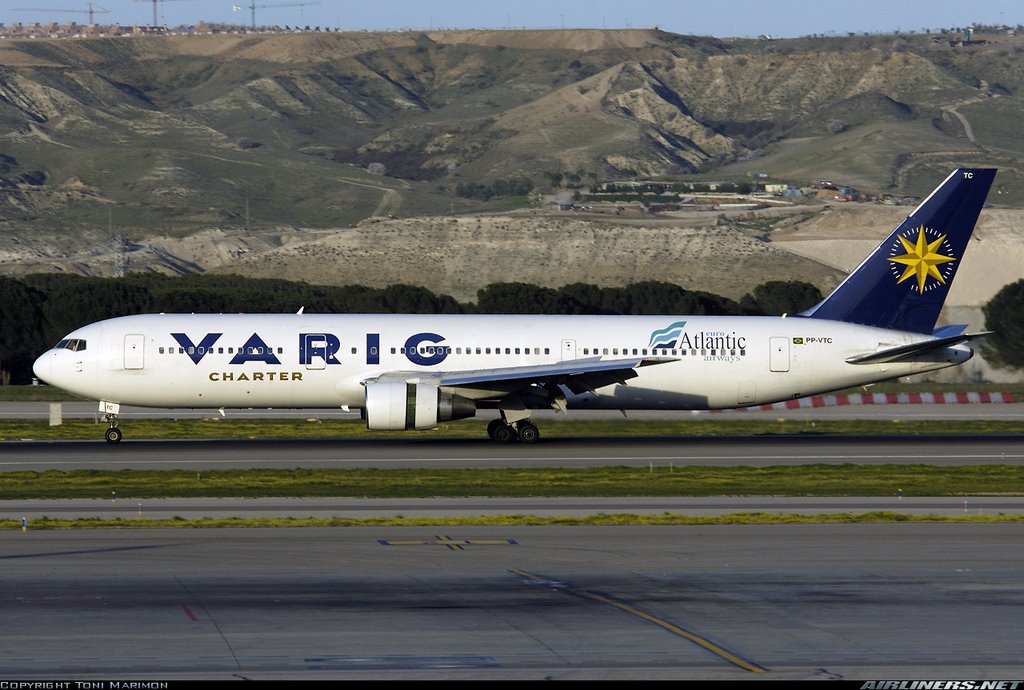 Varig charter - em Madrid by Hugo Lima