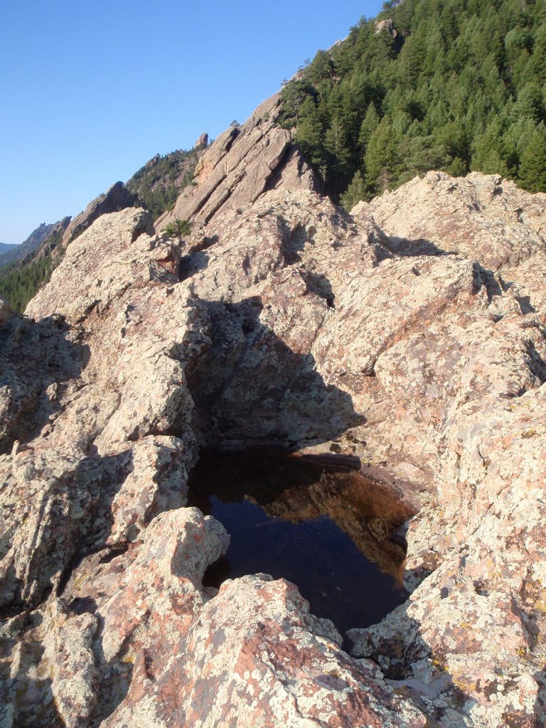 Atop the Great Wall of Boulder by BoulderTraveler