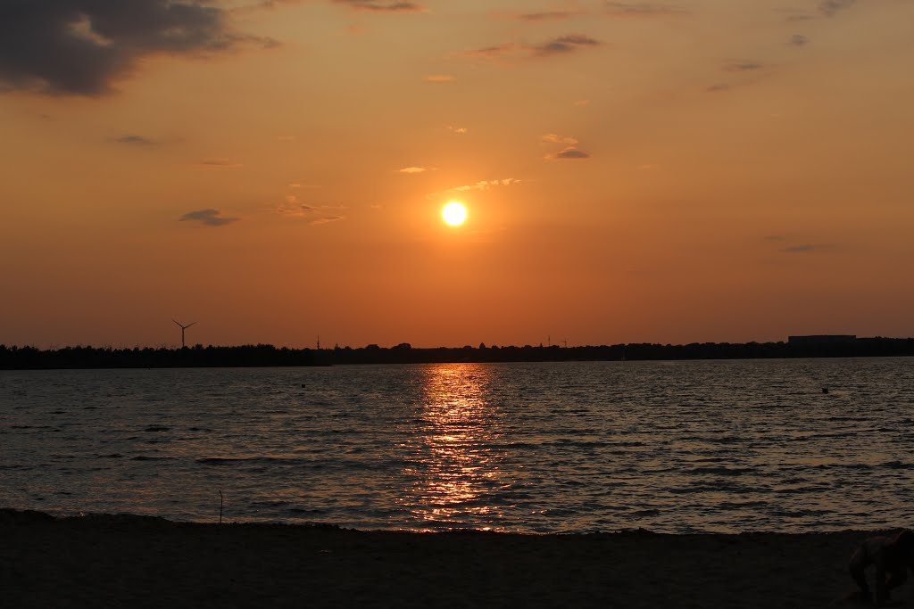 Senftenberger See vom Großkoschener Strand by ralph1302