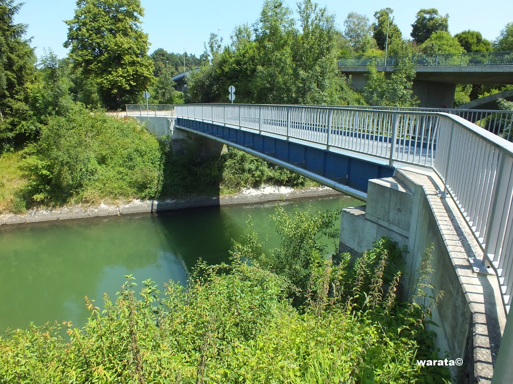 Iller – Illerkanal > Brücke Kellmünz bei Fluss-Km 33,3 (i) by warata