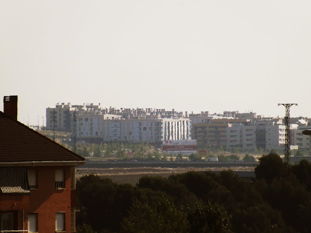 Barrio de Buenavista (Getafe) desde el camino de Valdeserrano by serfuen