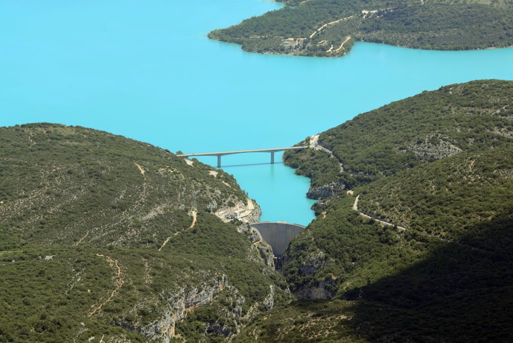 Barrage de Sainte-Croix-de-Verdon by cielsky55