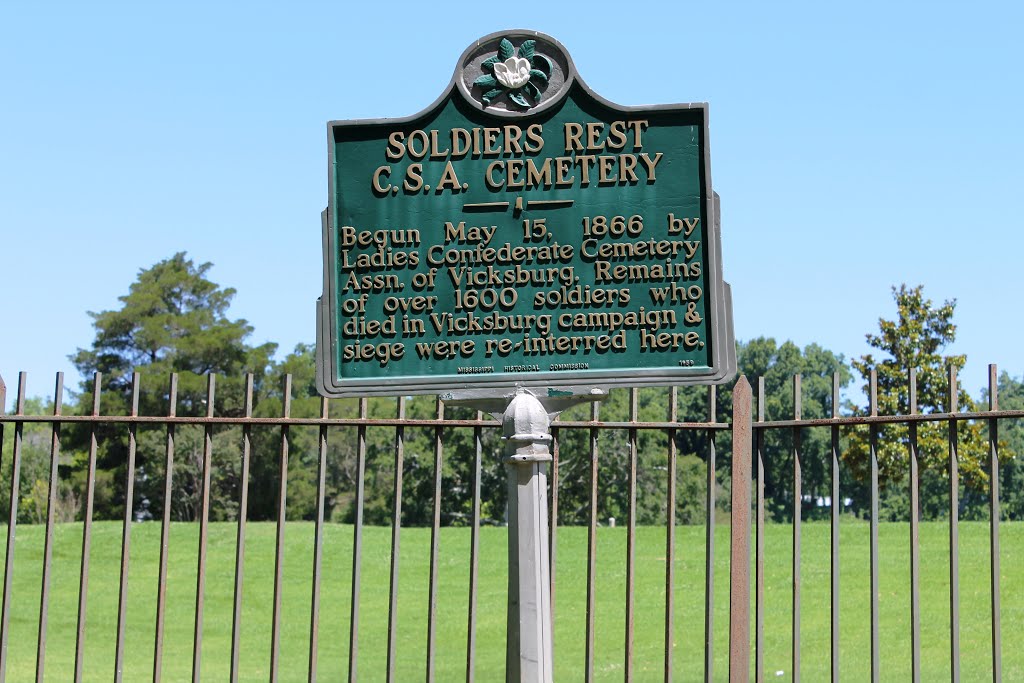 Confederate Cemetery - Soldier's Rest by NOTDuck